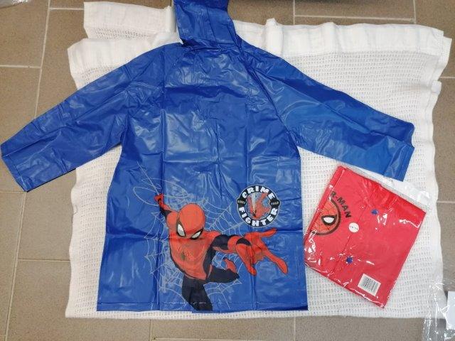 Eplusm Pláštěnka Spiderman cervena