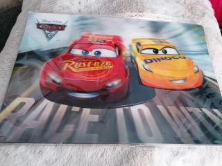 3D podložka na stůl Cars
