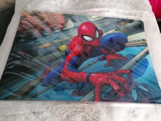 3D podložka na stůl Spiderman