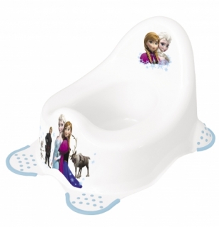 Keeeper Nočník Frozen s protiskluzem - bilý