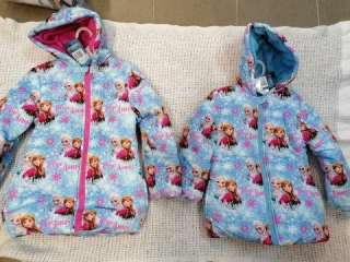 Zimni bunda Frozen vel.98